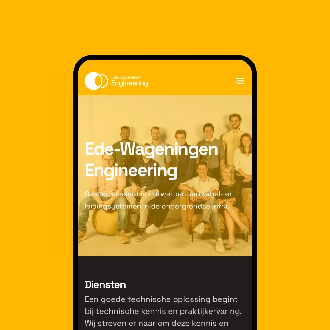 Ede Wageningen Engineering website