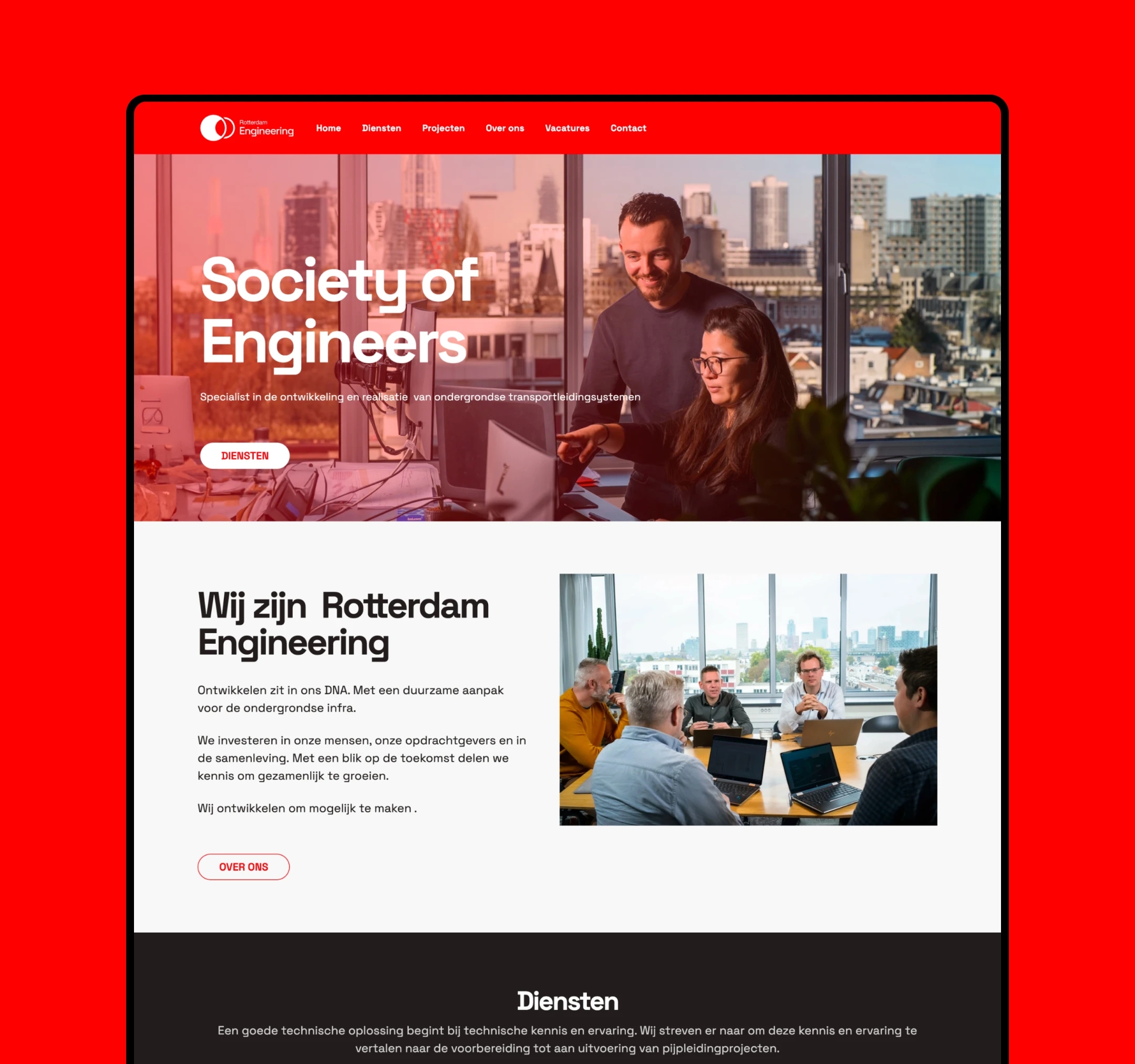 UPA desktop interface