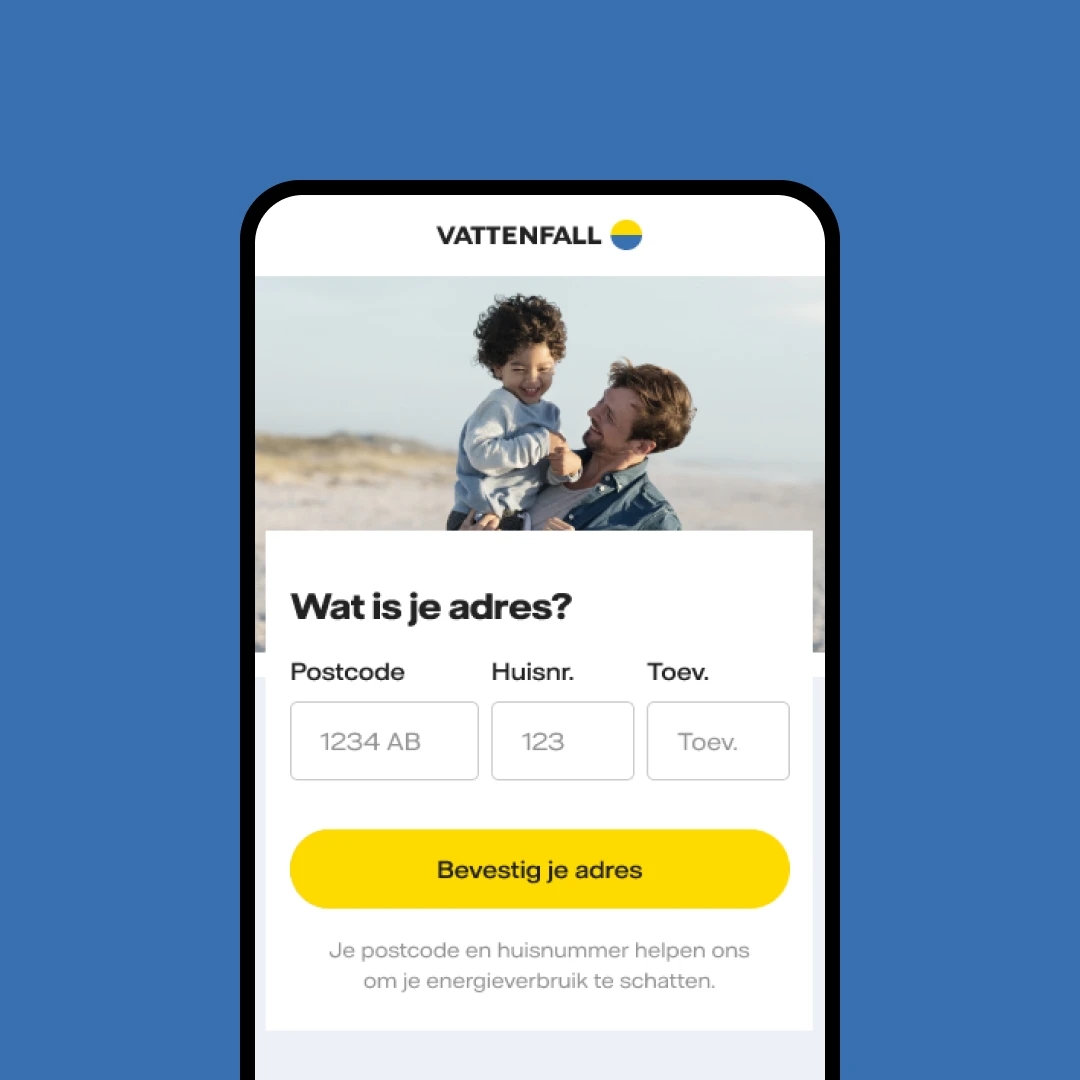 Vattenfall Mobile Interface